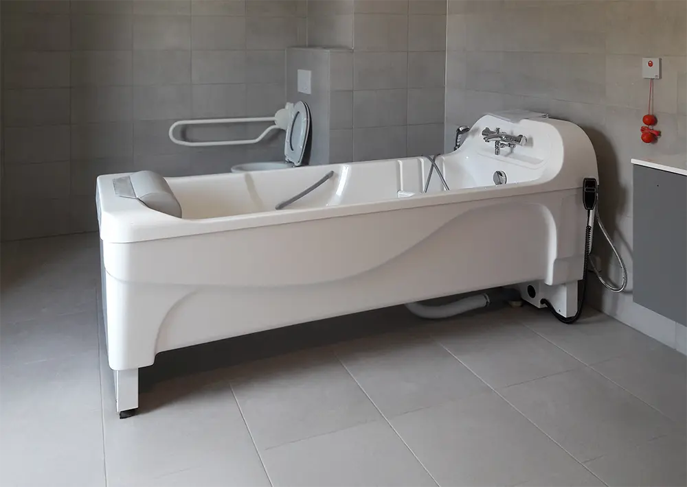 salle de bains du Manoir Notre Dame